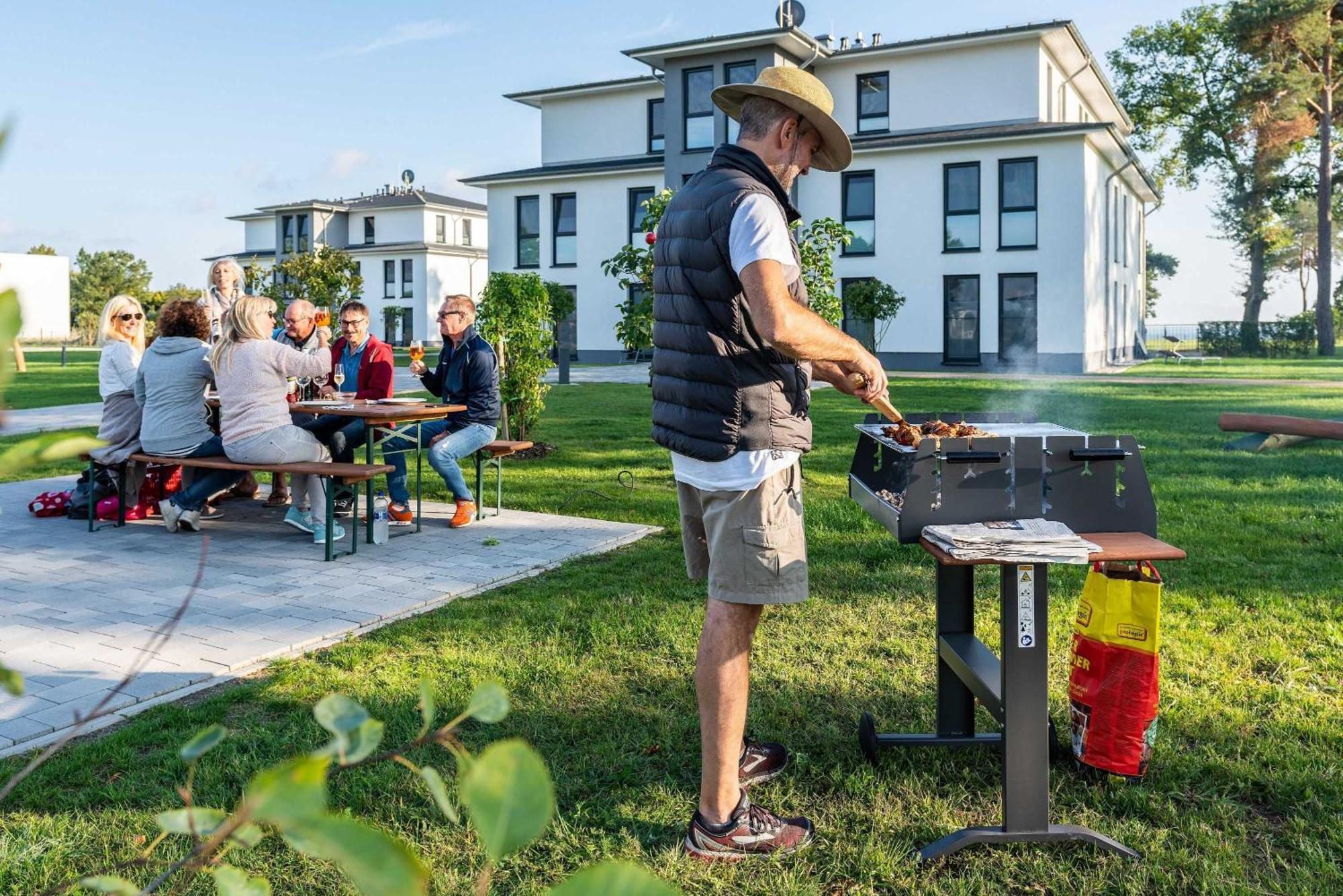 Terrassenwohnung "Kliffgarten" - Oase Am Haff Garz  Экстерьер фото