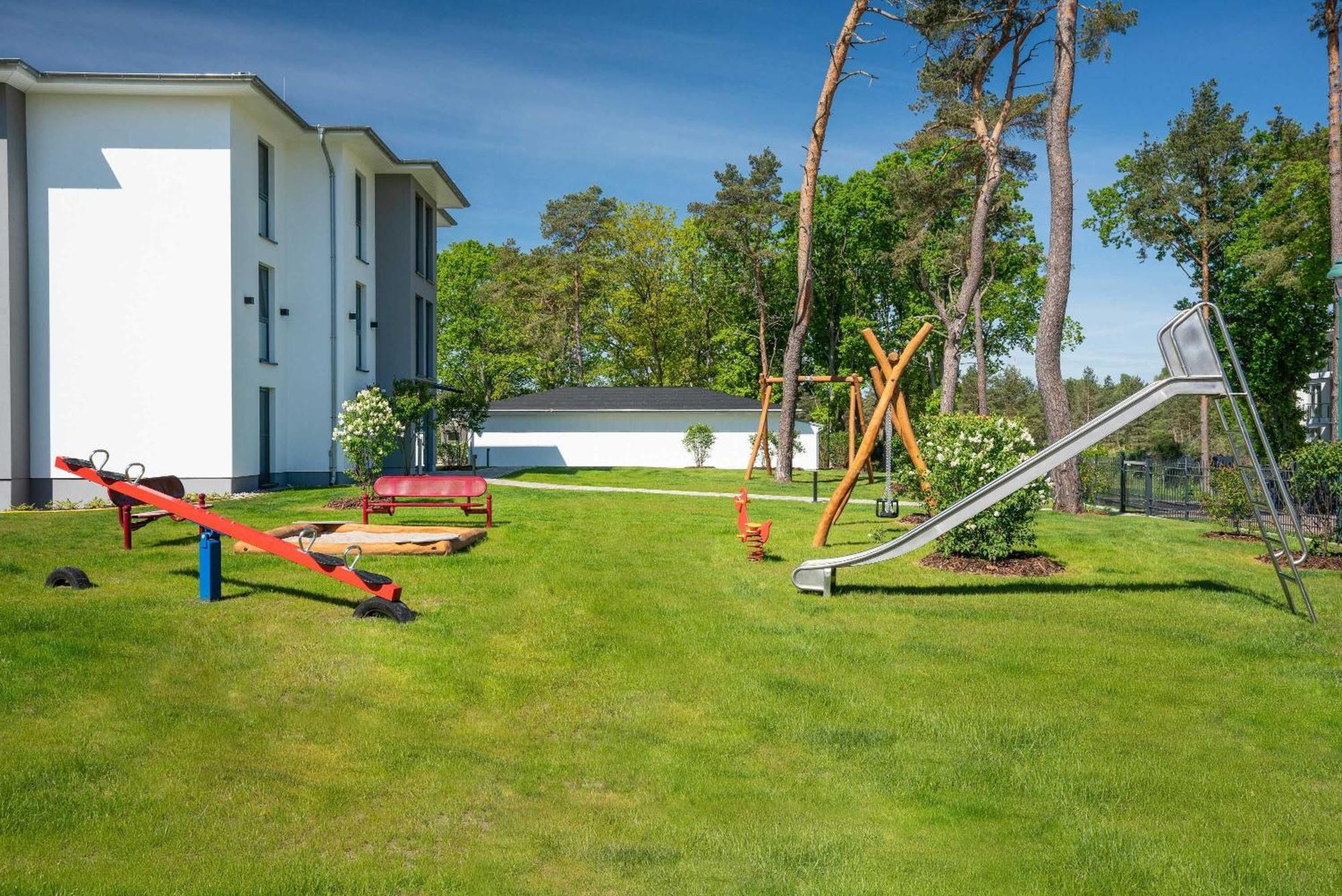 Terrassenwohnung "Kliffgarten" - Oase Am Haff Garz  Экстерьер фото