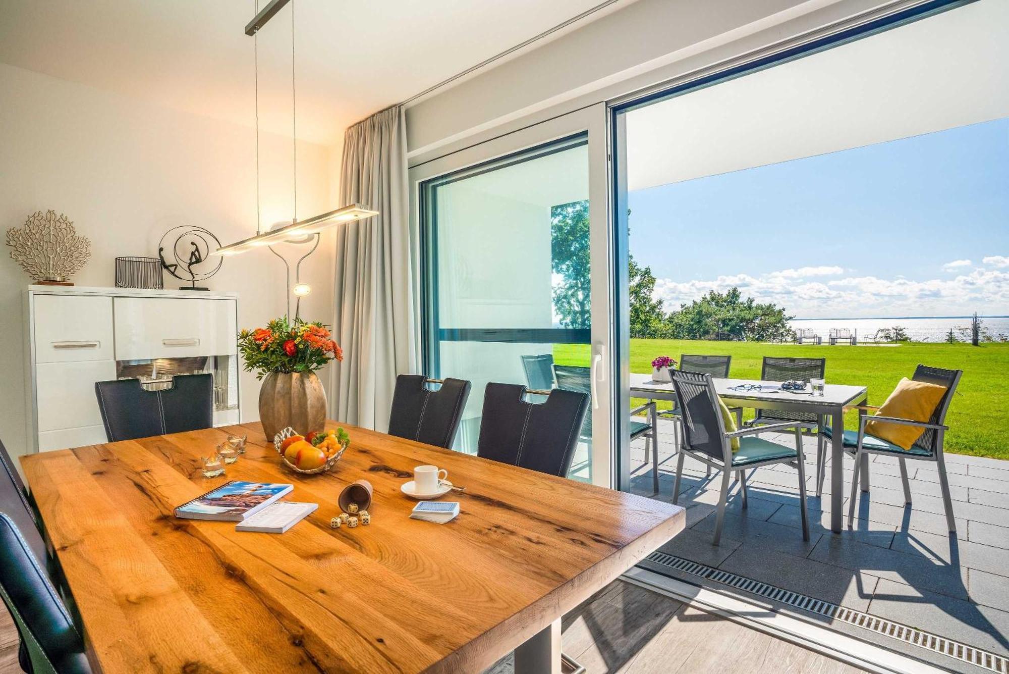 Terrassenwohnung "Kliffgarten" - Oase Am Haff Garz  Экстерьер фото